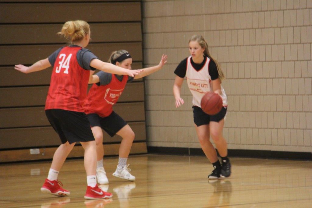 FCHS Girls Basketball practice 2